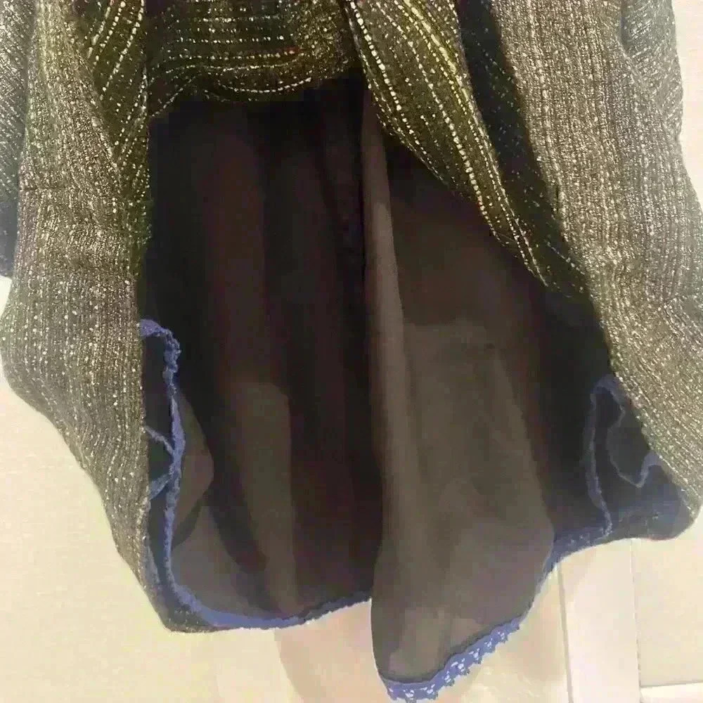 Anthropologie MOULINETTE SOURS Glissade
Shimmer Metallic Tweed Dress - Picture 6 of 11